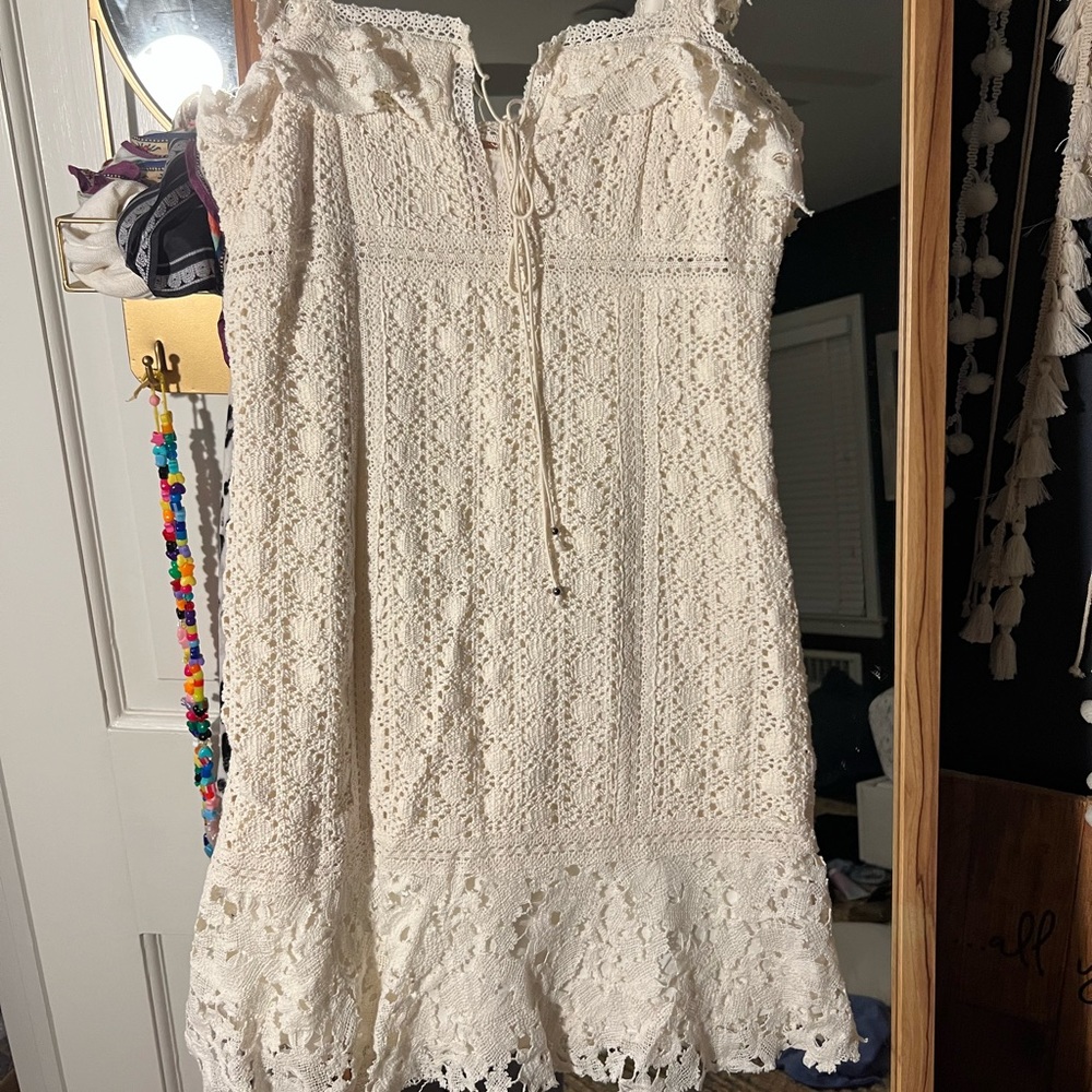 Free people crochet dress
